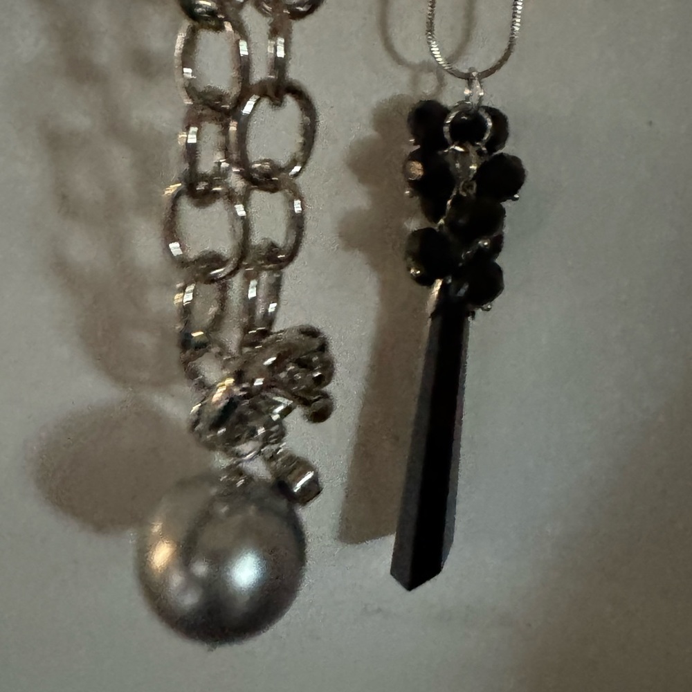 Two lengthy necklaces